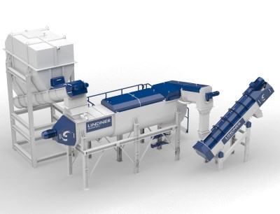  The new Linder Washtech hot-wash system cleans effectively in three stages and guarantees continuous output