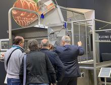 Food processing machine at IFFA tradeshow 2019