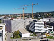 Extensive construction work at the Vetter site in Ravensburg, Germany