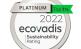 Ecovadis platinum label