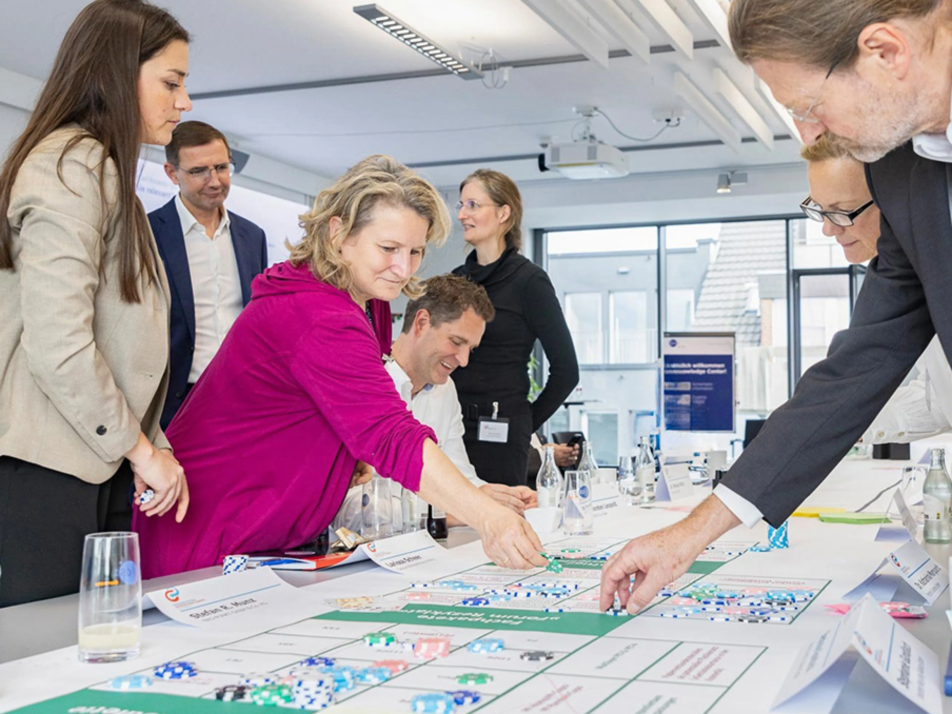 Coordination process during the simulation game on sustainable packaging management