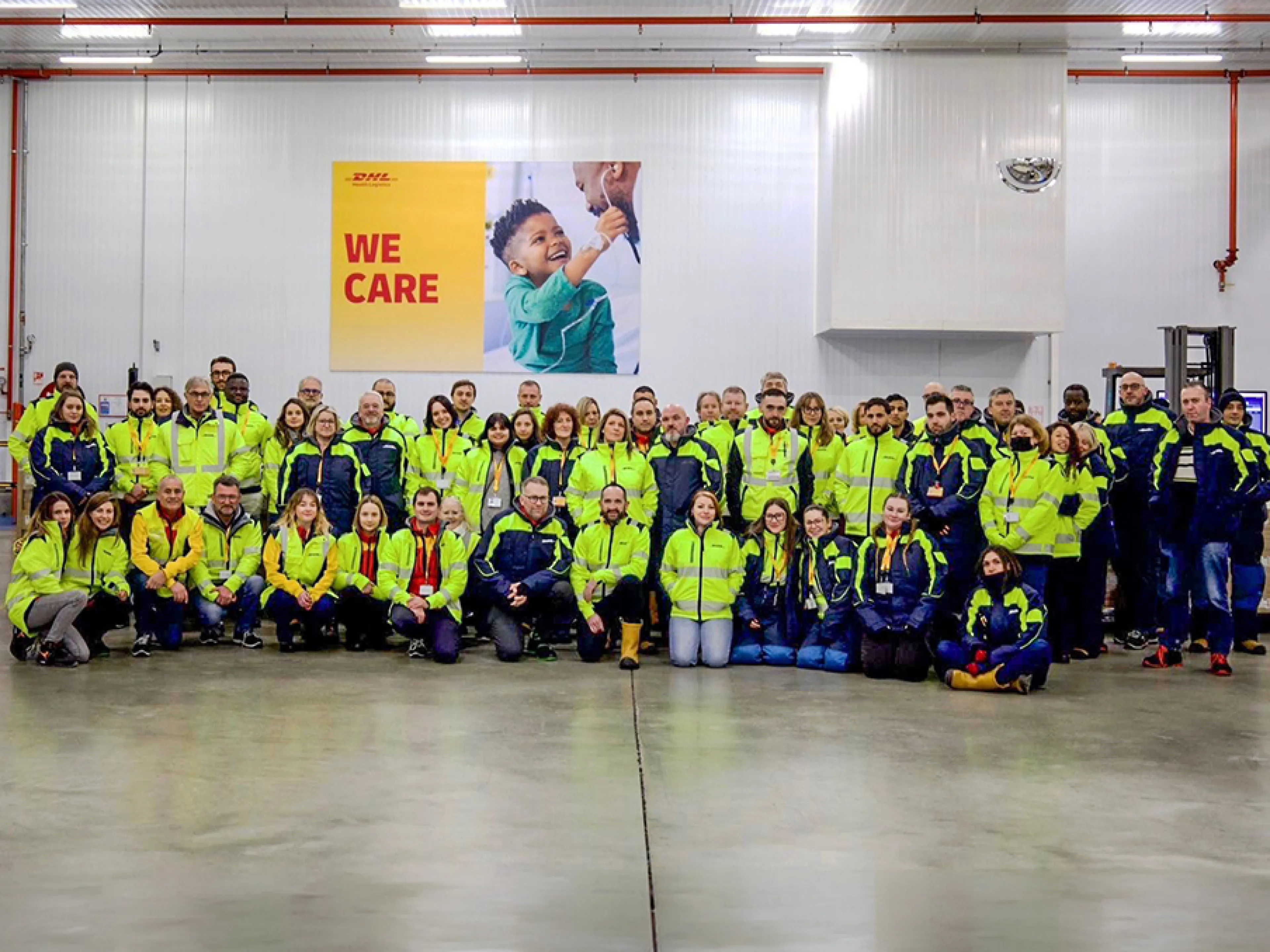 DHL takes over operations at the Sanofi vaccine distribution center in Val-de-Reuil, France