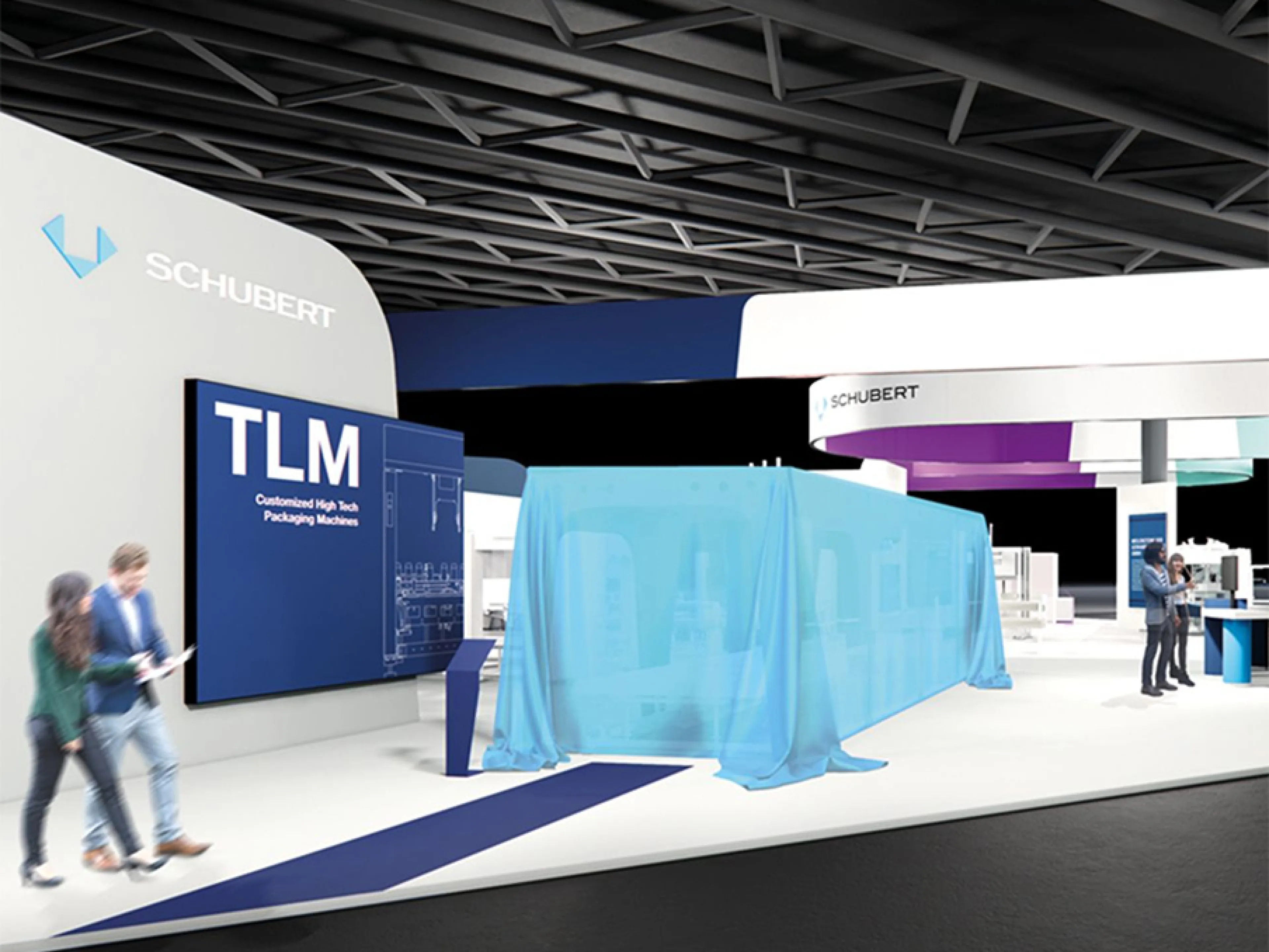 On the first day of the trade fair Interpack 2026, Gerhard Schubert ceremoniously unveils the new TLM generation