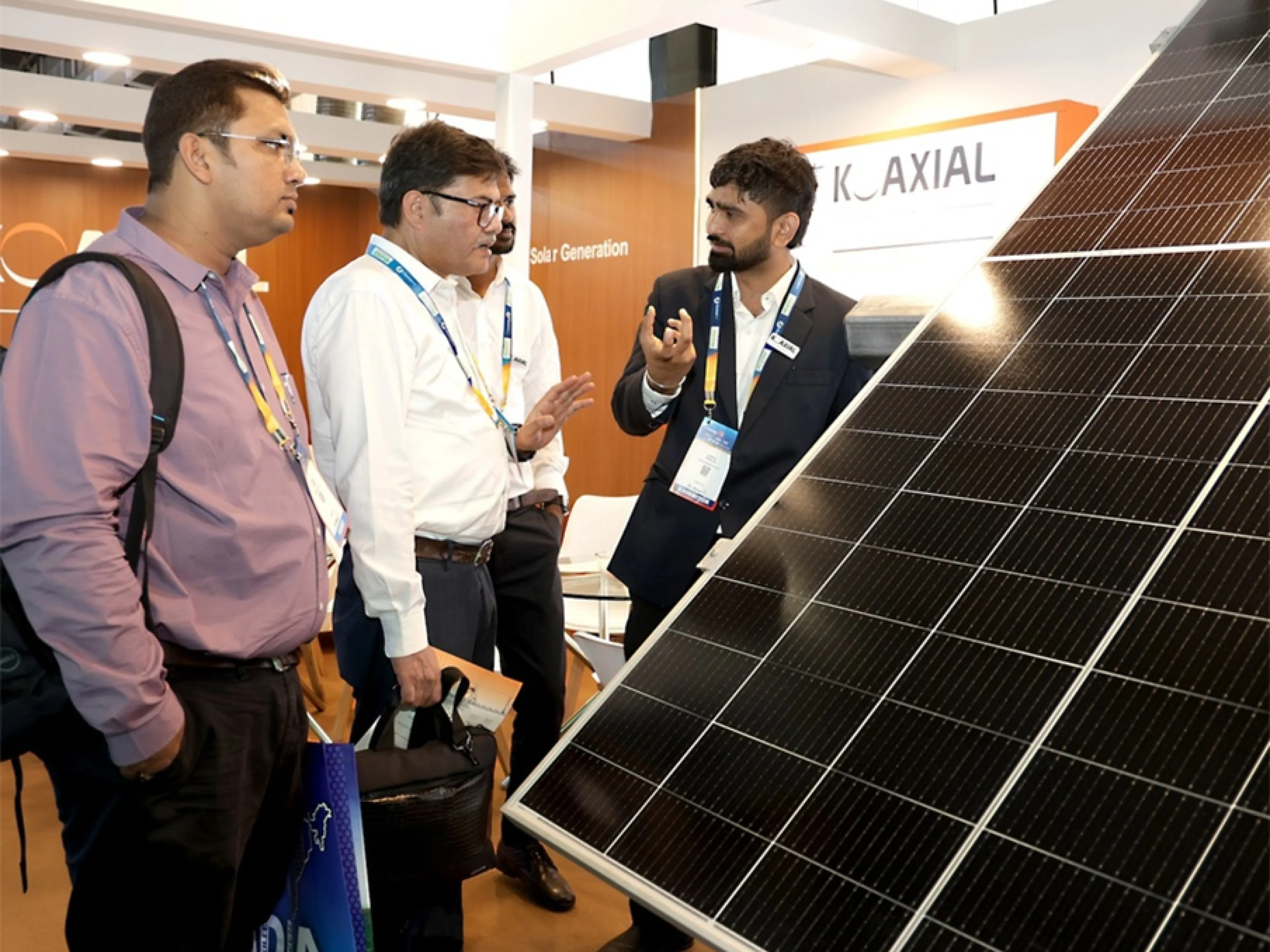 Many interested visitors at Intersolar India, which has been a regular gathering place for the industry in India since 2009