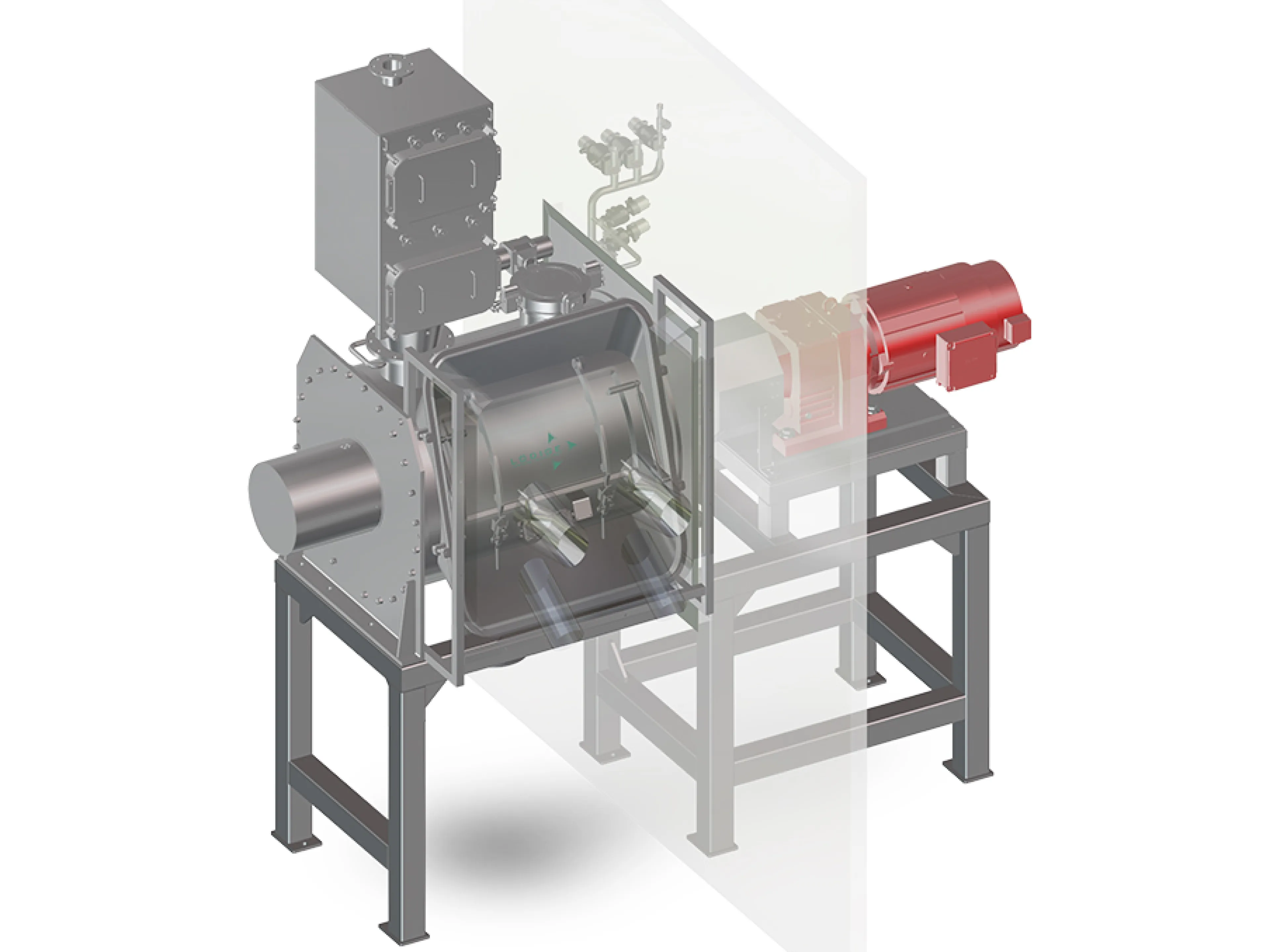 With the “FKM Containment,” Lödige now offers the first mixer in its product range that has been specifically designed for use up to OEB Level 5
