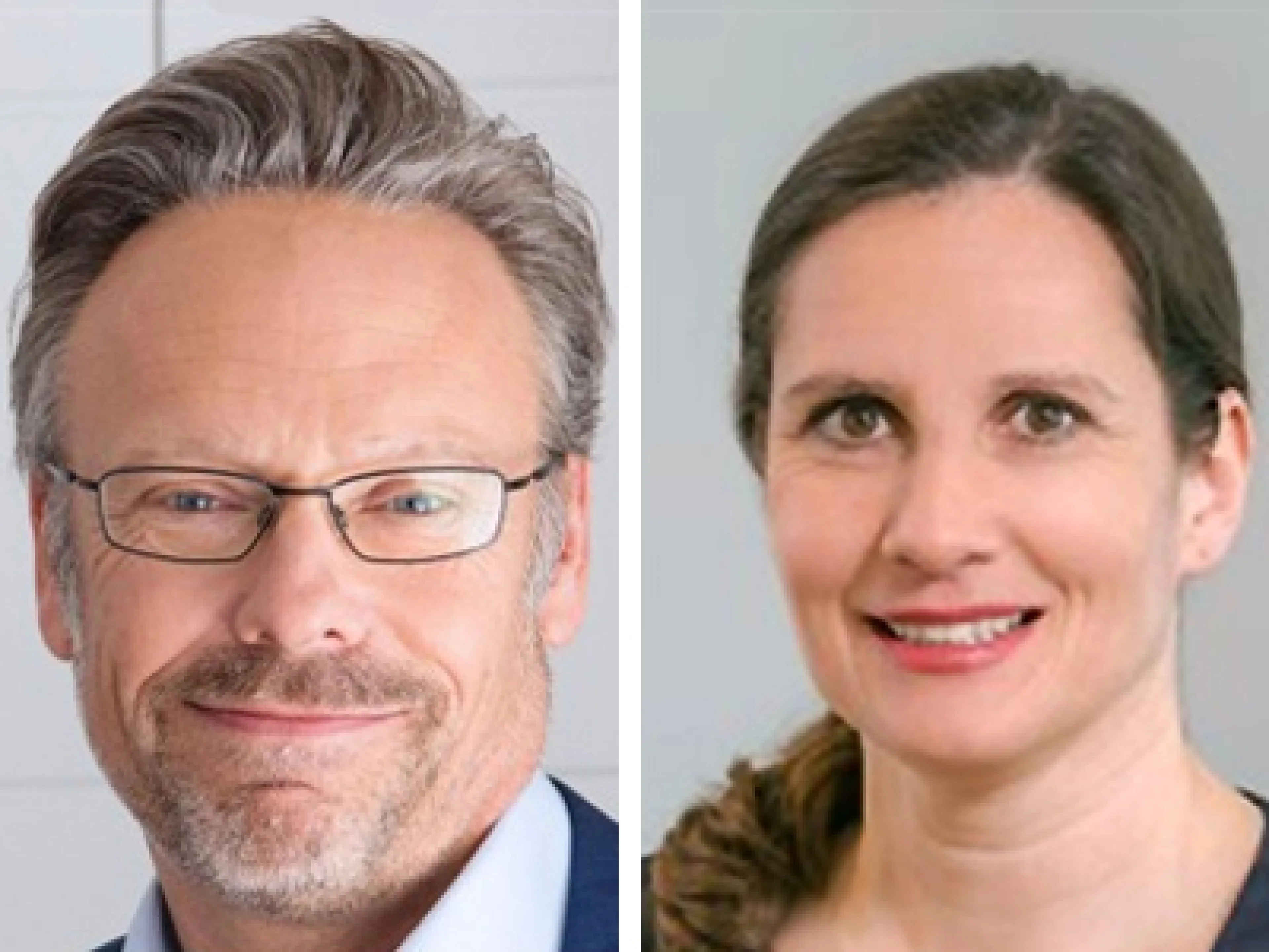 Armin Wittmann, Exhibition Director Analytica and Susanne Grödl, Deputy Exhibition Director Analytica