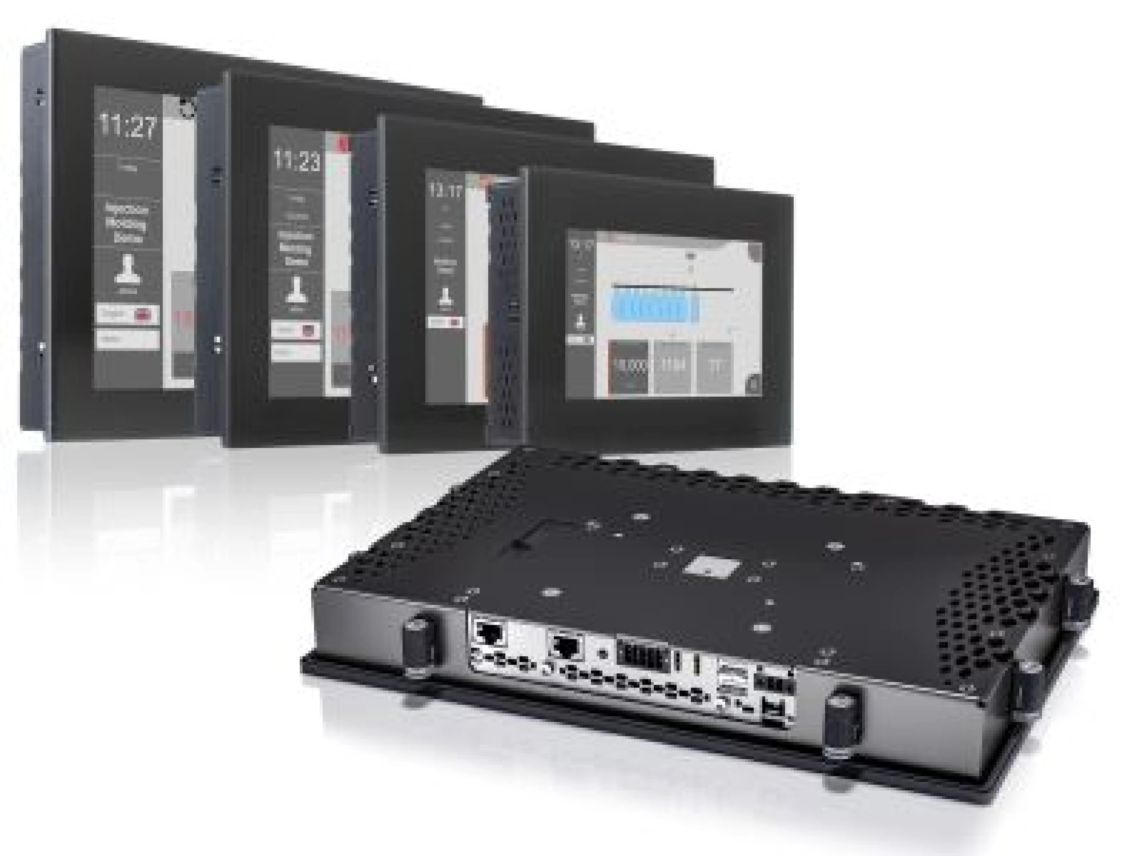 The Power Panel C80 combines the advantages of a powerful controller and a modern operator terminal in a single HMI device