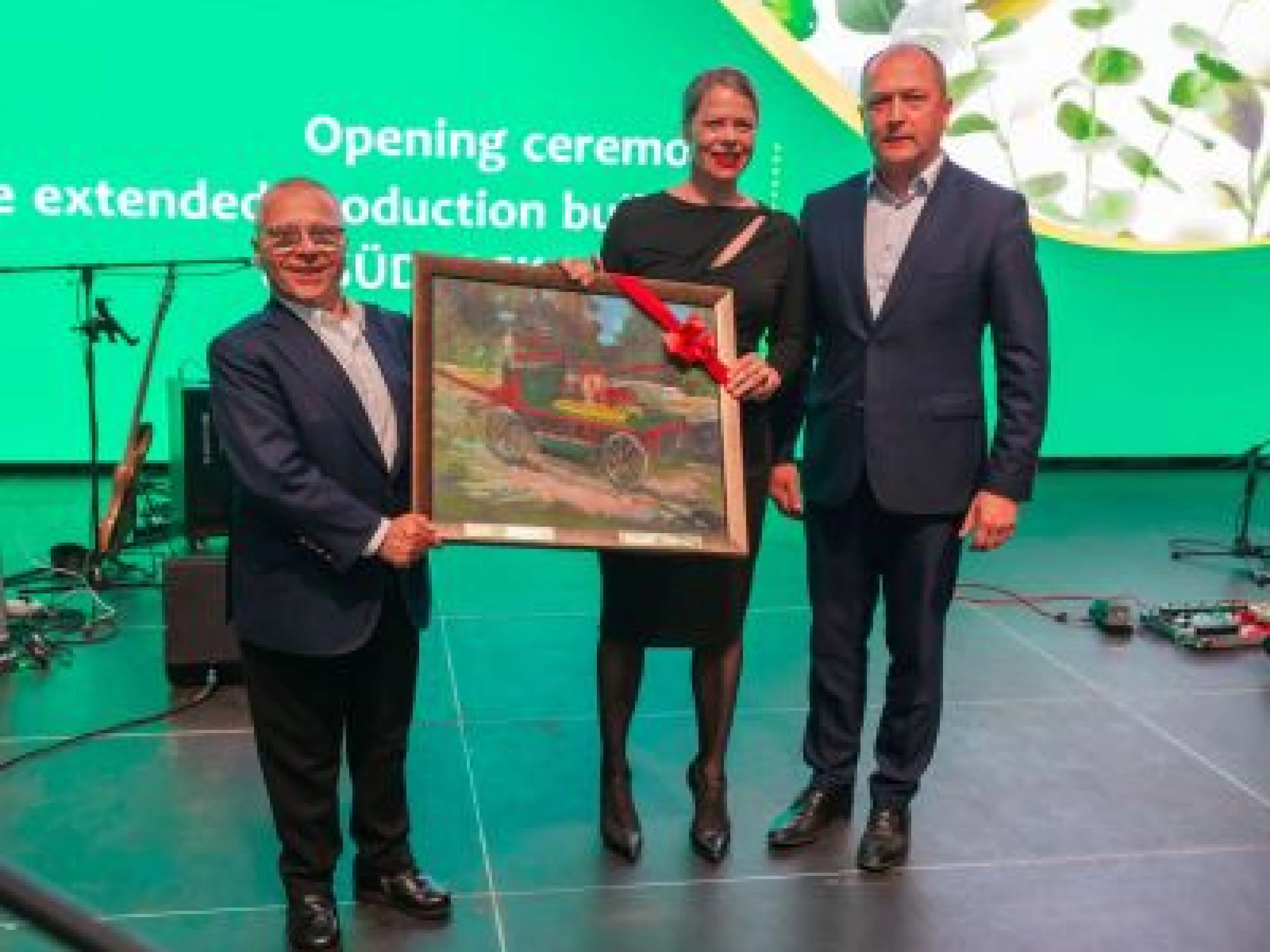 Formal inauguration of the factory in Klobuck