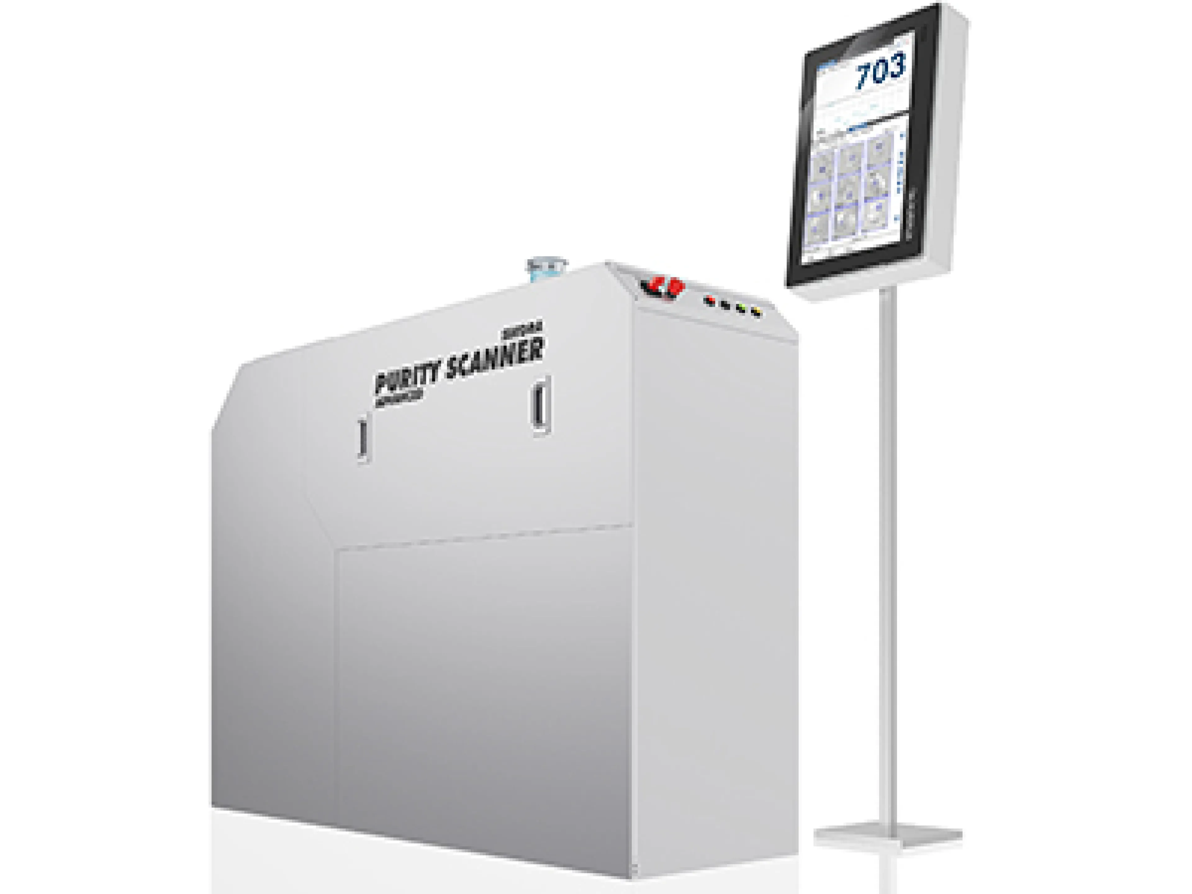 The Purity Scanner Advanced from Sikora is used for inspection and sorting of plastic material