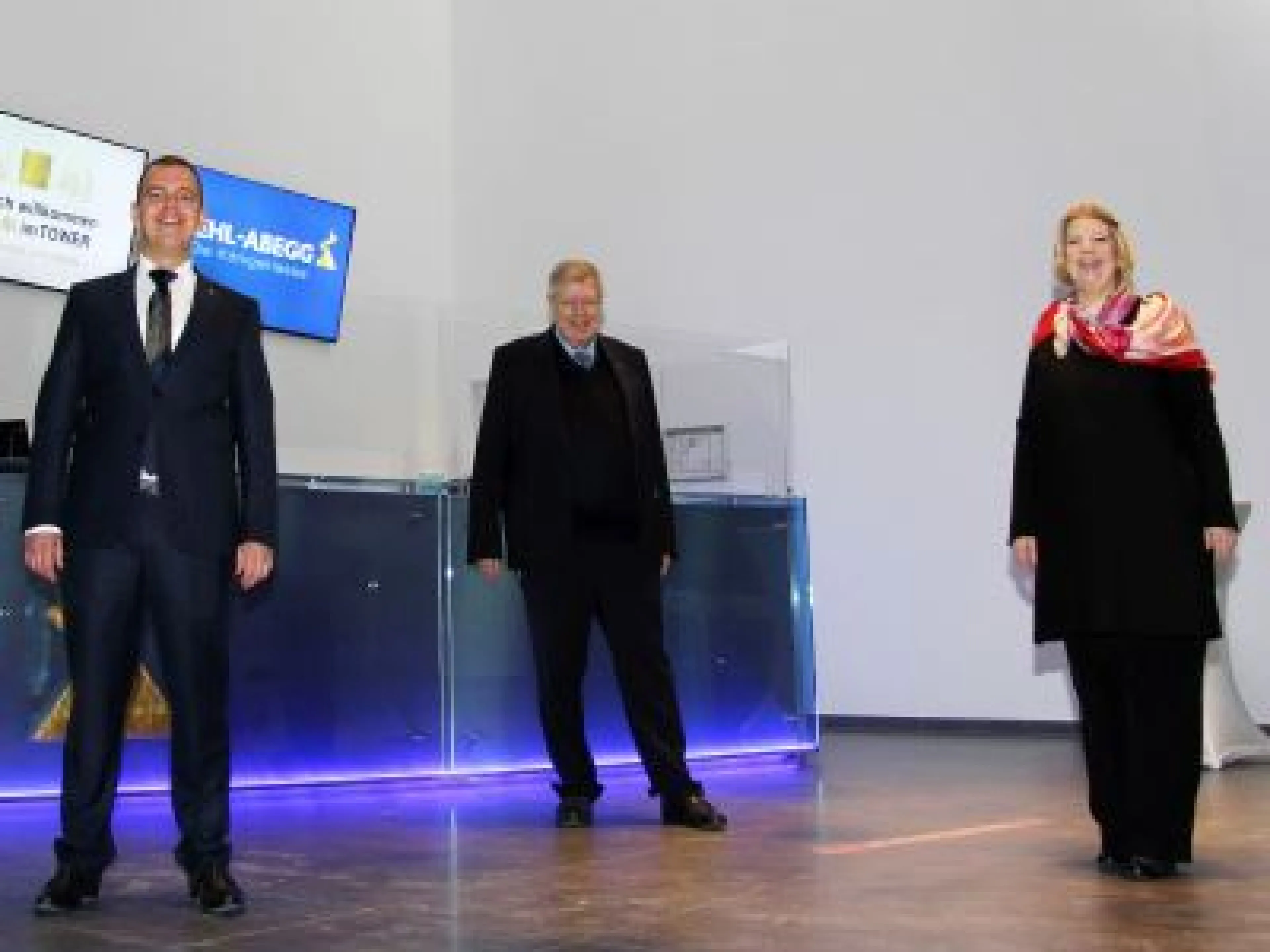 The shareholders of Ziehl-Abegg (starting left): Dennis Ziehl, Uwe Ziehl and Sindia Ziehl