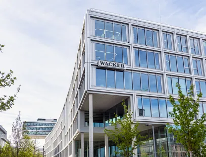 Wacker Headquarters in Munich, Photo: Wacker Chemie Wacker Headquarters München