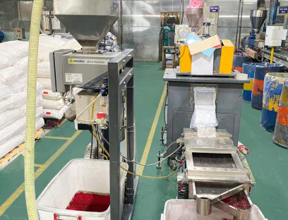 The metal separator (left in the picture) is sensitive enough to detect metal contaminants, while the product effect is compensated for as much as possible, Photo: Sesotec The Sesotec metal separator (left in the picture) is sensitive enough to detect metal contaminants, while the product effect is compensated for as much as possible