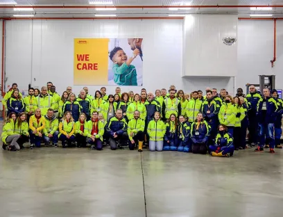 DHL takes over operations at the Sanofi vaccine distribution center in Val-de-Reuil, France