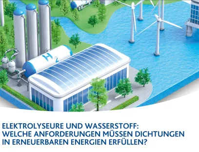 A new white paper highlights which solutions for hydrogen seals have proven effective throughout the entire H2 value chain and what developers and plant engineers should consider during the design phase