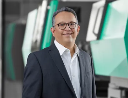 Mario Rodriguez Navarro has headed the Arburg subsidiary in Mexico since 18 July 2023