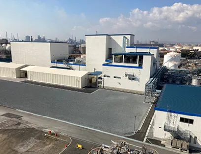 Plant for microcrystalline cellulose in Mizushima, Japan, Photo: Asahi Kasei Asahi Kasei plant for microcrystalline cellulose in Mizushima, Japan