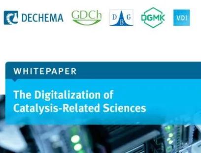 White Paper on digitization in catalysis research published, Photo: Dechema White Paper on digitization in catalysis research published