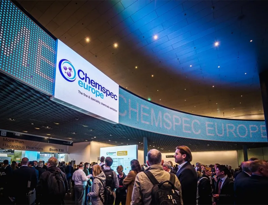 350 companies will be presenting their new developments at Chemspec Europe 2025, Photo: Reed Exhibitions 350 companies will be presenting their new developments at Chemspec Europe 2025