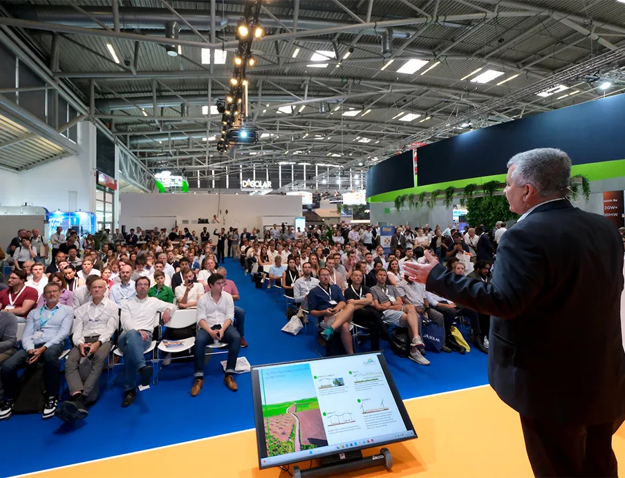 Technological trends, regulatory developments and market-relevant topics are highlighted at The smarter E Europe