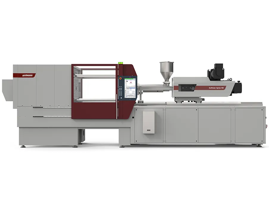 The Wittmann injection molding machine achieves high injection speeds and is ideal for manufacturing caps and closures