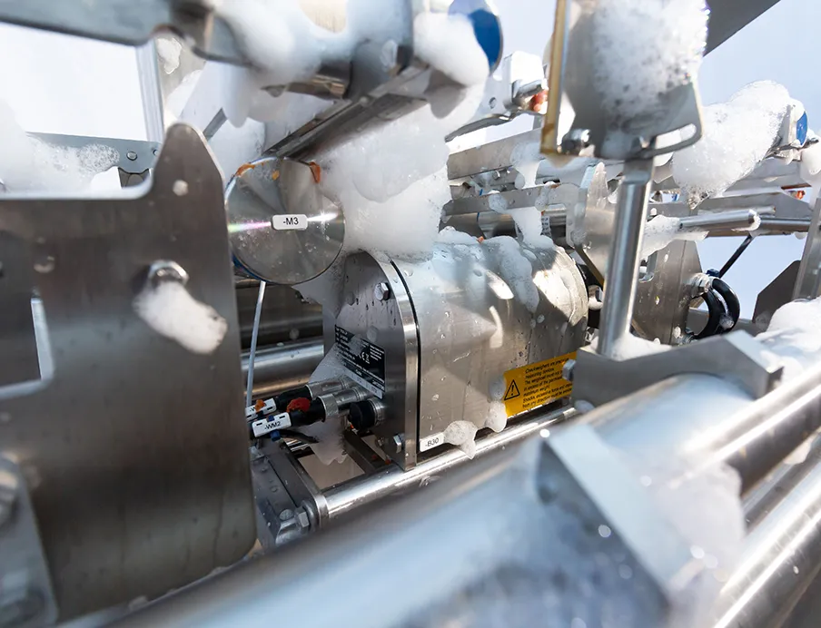 Hygienic design: Sophisticated product inspection systems not only support legal requirements, but can also pave the way for smarter, leaner, and more resilient production processes. Photo: Mettler Toledo Hygienic design: Sophisticated product inspection systems not only support legal requirements, but can also pave the way for smarter, leaner, and more resilient production processes