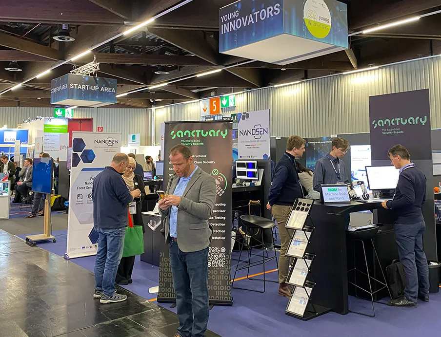 Start-up Area and the “young INNOVATORS” booth for young companies at SPS 2025