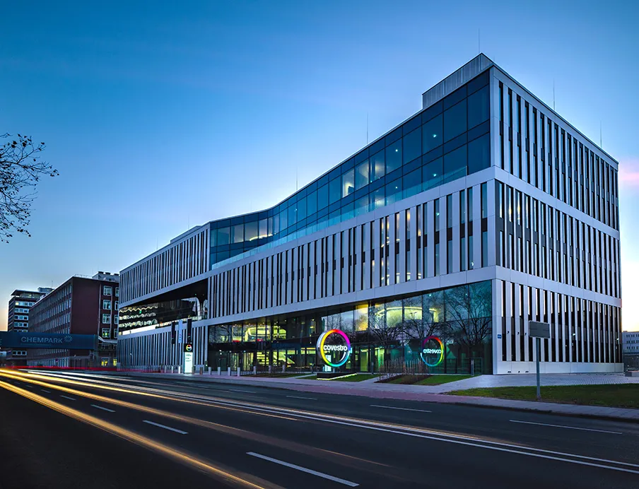 Covestro headquarters at Chempark Leverkusen