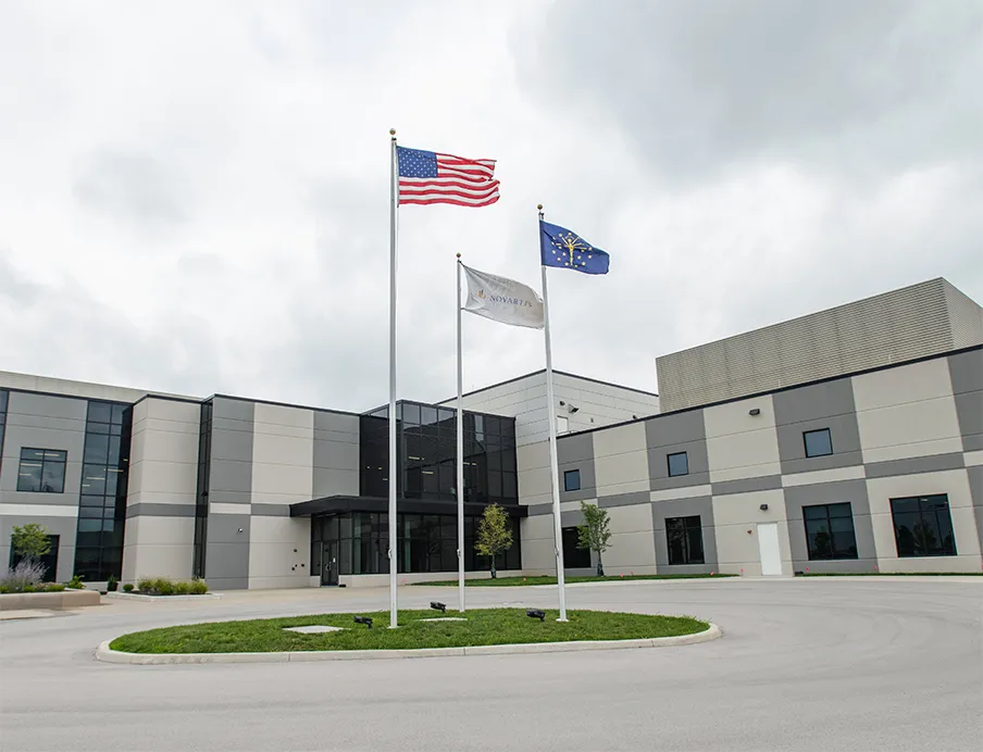 Novartis has started construction work on a new global biomedical research center for drug discovery in San Diego, thereby expanding its presence in the US, such as here in Indianapolis