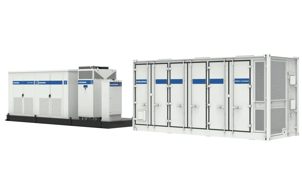 The Smartsys M5000 energy storage system can be used for a wide range of applications, from energy optimization to grid services