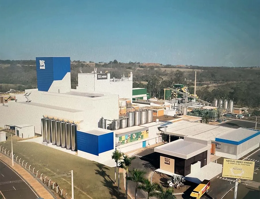   3D mock-up of the new Nestlé factory in Ituiutaba, Minas Gerais
