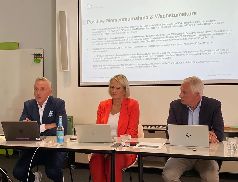 As chairman of the SPS Exhibitor Advisory Board, Steffen Winkler provides insight into current developments in the mechanical engineering and automation industries