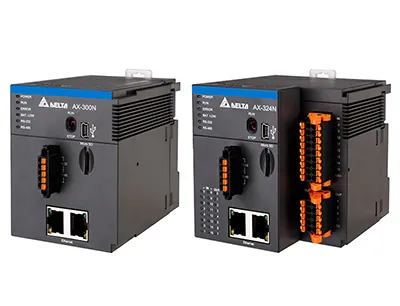 Delta PLC controllers, photo: Delta Delta PLC controllers